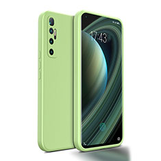 Custodia Silicone Ultra Sottile Morbida 360 Gradi Cover S01 per Xiaomi Mi 10 Ultra Verde Pastello