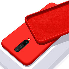 Custodia Silicone Ultra Sottile Morbida 360 Gradi Cover S01 per Xiaomi Poco X2 Rosso