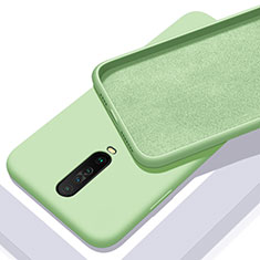 Custodia Silicone Ultra Sottile Morbida 360 Gradi Cover S01 per Xiaomi Poco X2 Verde