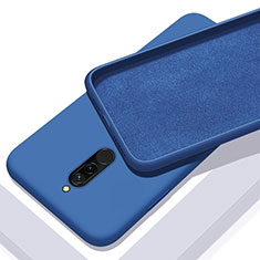 Custodia Silicone Ultra Sottile Morbida 360 Gradi Cover S01 per Xiaomi Redmi 8 Blu