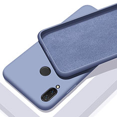 Custodia Silicone Ultra Sottile Morbida 360 Gradi Cover S01 per Xiaomi Redmi Note 7 Cielo Blu