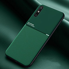 Custodia Silicone Ultra Sottile Morbida 360 Gradi Cover S02 per Huawei Enjoy 10e Verde