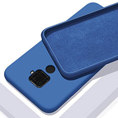 Custodia Silicone Ultra Sottile Morbida 360 Gradi Cover S02 per Huawei Nova 5i Pro Blu