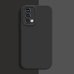 Custodia Silicone Ultra Sottile Morbida 360 Gradi Cover S02 per OnePlus Nord N200 5G Nero