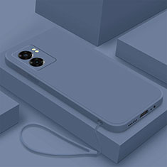 Custodia Silicone Ultra Sottile Morbida 360 Gradi Cover S02 per OnePlus Nord N300 5G Grigio Lavanda