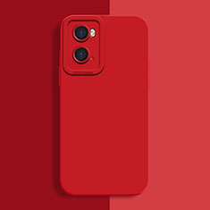 Custodia Silicone Ultra Sottile Morbida 360 Gradi Cover S02 per Oppo A76 Rosso