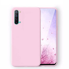 Custodia Silicone Ultra Sottile Morbida 360 Gradi Cover S02 per Oppo K7 5G Rosa