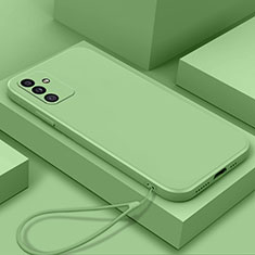 Custodia Silicone Ultra Sottile Morbida 360 Gradi Cover S02 per Samsung Galaxy A05s Verde Pastello
