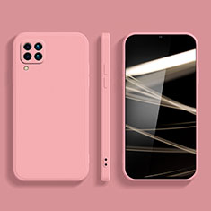 Custodia Silicone Ultra Sottile Morbida 360 Gradi Cover S02 per Samsung Galaxy A12 Rosa