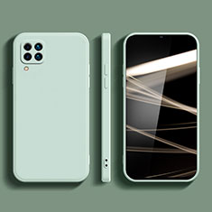 Custodia Silicone Ultra Sottile Morbida 360 Gradi Cover S02 per Samsung Galaxy A12 Verde Pastello
