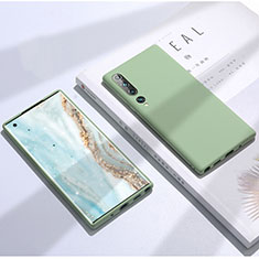 Custodia Silicone Ultra Sottile Morbida 360 Gradi Cover S02 per Xiaomi Mi 10 Verde