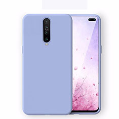 Custodia Silicone Ultra Sottile Morbida 360 Gradi Cover S02 per Xiaomi Poco X2 Cielo Blu