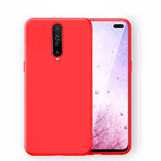 Custodia Silicone Ultra Sottile Morbida 360 Gradi Cover S02 per Xiaomi Poco X2 Rosso