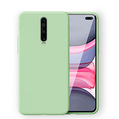 Custodia Silicone Ultra Sottile Morbida 360 Gradi Cover S02 per Xiaomi Poco X2 Verde