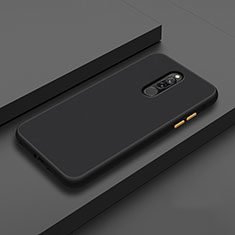 Custodia Silicone Ultra Sottile Morbida 360 Gradi Cover S02 per Xiaomi Redmi 8 Nero