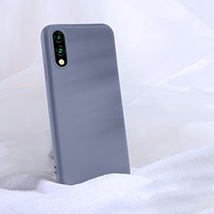 Custodia Silicone Ultra Sottile Morbida 360 Gradi Cover S03 per Huawei Honor 9X Grigio