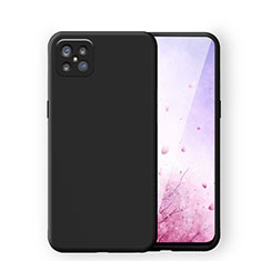 Custodia Silicone Ultra Sottile Morbida 360 Gradi Cover S03 per Oppo A92s 5G Nero