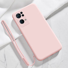 Custodia Silicone Ultra Sottile Morbida 360 Gradi Cover S03 per Oppo Reno7 Pro 5G Rosa