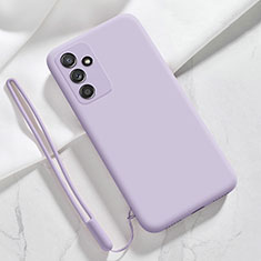 Custodia Silicone Ultra Sottile Morbida 360 Gradi Cover S03 per Samsung Galaxy A15 LTE Lavanda