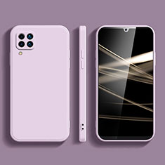 Custodia Silicone Ultra Sottile Morbida 360 Gradi Cover S03 per Samsung Galaxy A42 5G Lavanda