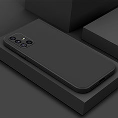 Custodia Silicone Ultra Sottile Morbida 360 Gradi Cover S03 per Samsung Galaxy A71 4G A715 Nero