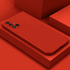 Custodia Silicone Ultra Sottile Morbida 360 Gradi Cover S03 per Samsung Galaxy A71 4G A715 Rosso