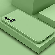 Custodia Silicone Ultra Sottile Morbida 360 Gradi Cover S03 per Samsung Galaxy A71 4G A715 Verde Pastello