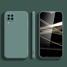 Custodia Silicone Ultra Sottile Morbida 360 Gradi Cover S03 per Samsung Galaxy M42 5G Verde Notte
