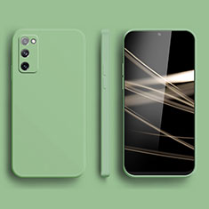 Custodia Silicone Ultra Sottile Morbida 360 Gradi Cover S03 per Samsung Galaxy S20 FE 4G Verde