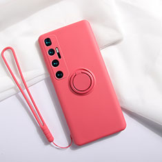 Custodia Silicone Ultra Sottile Morbida 360 Gradi Cover S03 per Xiaomi Mi 10 Ultra Rosso