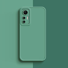 Custodia Silicone Ultra Sottile Morbida 360 Gradi Cover S03 per Xiaomi Mi 12S 5G Verde