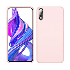 Custodia Silicone Ultra Sottile Morbida 360 Gradi Cover S04 per Huawei Honor 9X Rosa