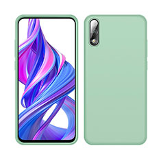 Custodia Silicone Ultra Sottile Morbida 360 Gradi Cover S04 per Huawei Honor 9X Verde