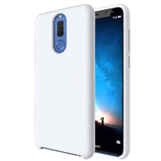 Custodia Silicone Ultra Sottile Morbida 360 Gradi Cover S04 per Huawei Nova 2i Bianco