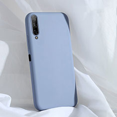 Custodia Silicone Ultra Sottile Morbida 360 Gradi Cover S04 per Huawei P Smart Pro (2019) Cielo Blu