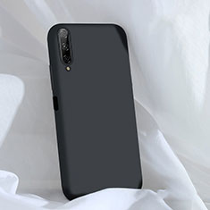 Custodia Silicone Ultra Sottile Morbida 360 Gradi Cover S04 per Huawei P Smart Pro (2019) Nero