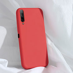 Custodia Silicone Ultra Sottile Morbida 360 Gradi Cover S04 per Huawei P Smart Pro (2019) Rosso