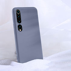 Custodia Silicone Ultra Sottile Morbida 360 Gradi Cover S04 per Xiaomi Mi 10 Grigio