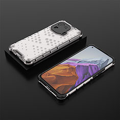 Custodia Silicone Ultra Sottile Morbida 360 Gradi Cover S04 per Xiaomi Mi 11 Pro 5G Bianco
