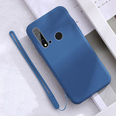 Custodia Silicone Ultra Sottile Morbida 360 Gradi Cover S05 per Huawei Nova 5i Blu