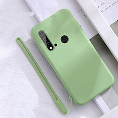 Custodia Silicone Ultra Sottile Morbida 360 Gradi Cover S05 per Huawei P20 Lite (2019) Verde