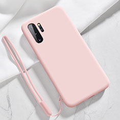 Custodia Silicone Ultra Sottile Morbida 360 Gradi Cover S05 per Samsung Galaxy Note 10 Plus 5G Rosa