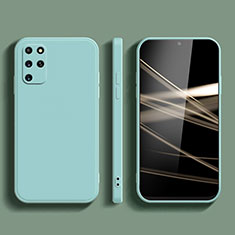 Custodia Silicone Ultra Sottile Morbida 360 Gradi Cover S05 per Samsung Galaxy S20 Plus Ciano
