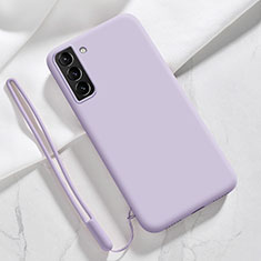 Custodia Silicone Ultra Sottile Morbida 360 Gradi Cover S05 per Samsung Galaxy S23 5G Viola