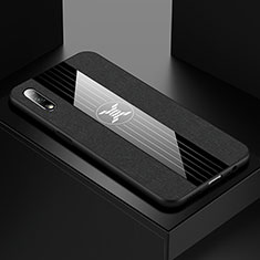 Custodia Silicone Ultra Sottile Morbida 360 Gradi Cover S06 per Huawei Honor 9X Nero
