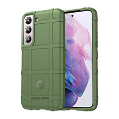 Custodia Silicone Ultra Sottile Morbida 360 Gradi Cover S06 per Samsung Galaxy S21 5G Verde