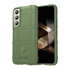 Custodia Silicone Ultra Sottile Morbida 360 Gradi Cover S06 per Samsung Galaxy S24 5G Verde