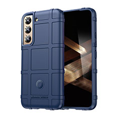 Custodia Silicone Ultra Sottile Morbida 360 Gradi Cover S06 per Samsung Galaxy S24 Plus 5G Blu