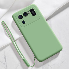 Custodia Silicone Ultra Sottile Morbida 360 Gradi Cover S06 per Xiaomi Mi 11 Ultra 5G Verde