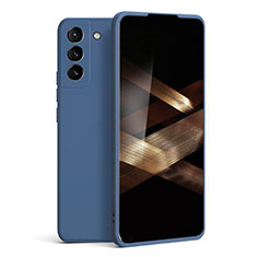 Custodia Silicone Ultra Sottile Morbida 360 Gradi Cover S08 per Samsung Galaxy S24 5G Blu